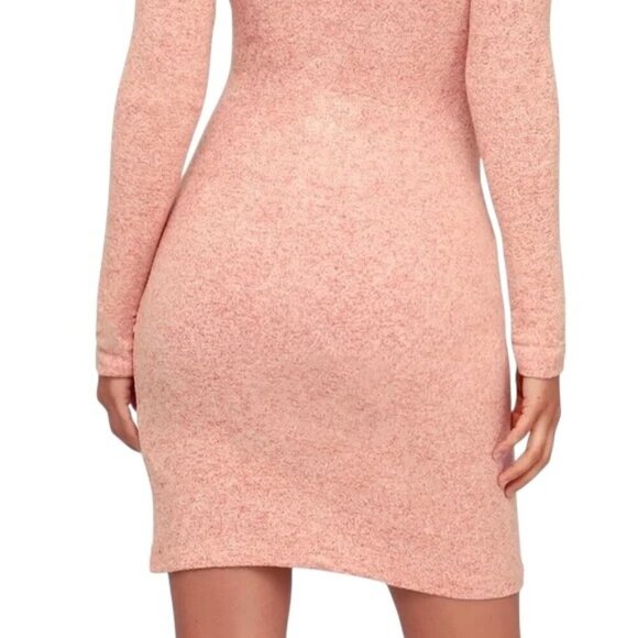 FREE PEOPLE Ginger Cozy Tie Front Sweater Dress, Size Large - NWT - Picture 2 of 10